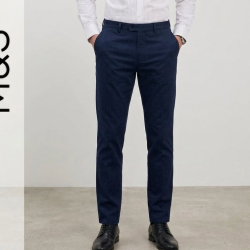 M &amp; S Premium Slim Fit Formal Pant for Office &amp; Daily Wear
